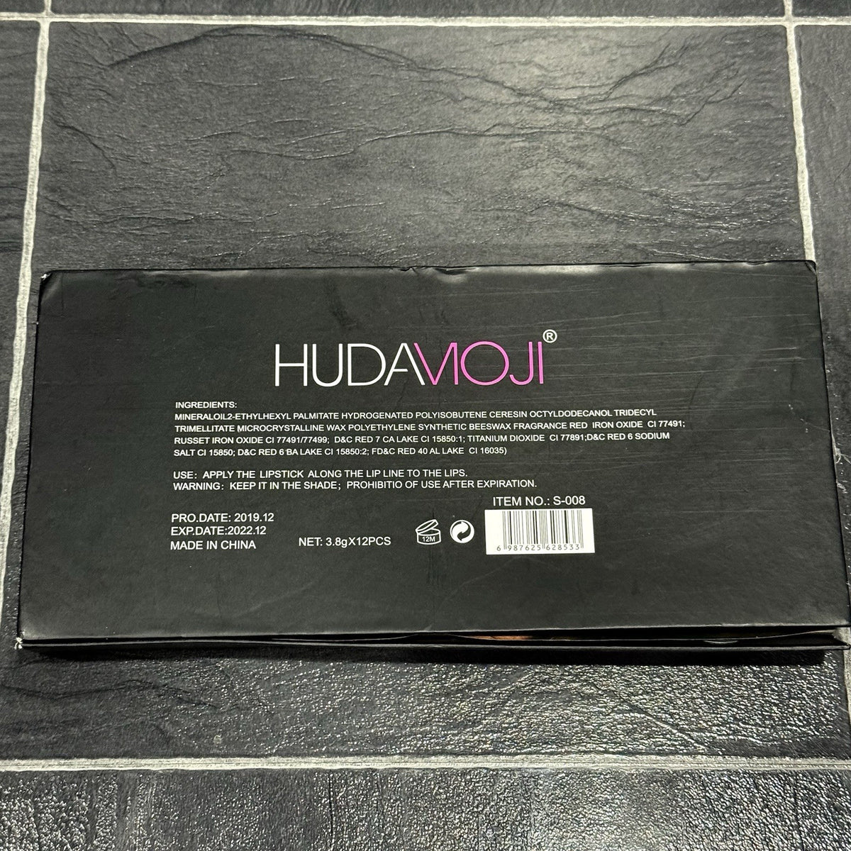 Huda Beauty Waterproof Lipstick Set - 10 Long-Lasting Lip Colors
