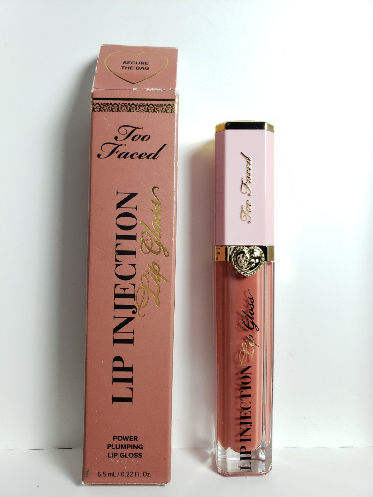 Lip Plumper gloss - Too Faced Lip Injection Power Secure The Bag New In Box