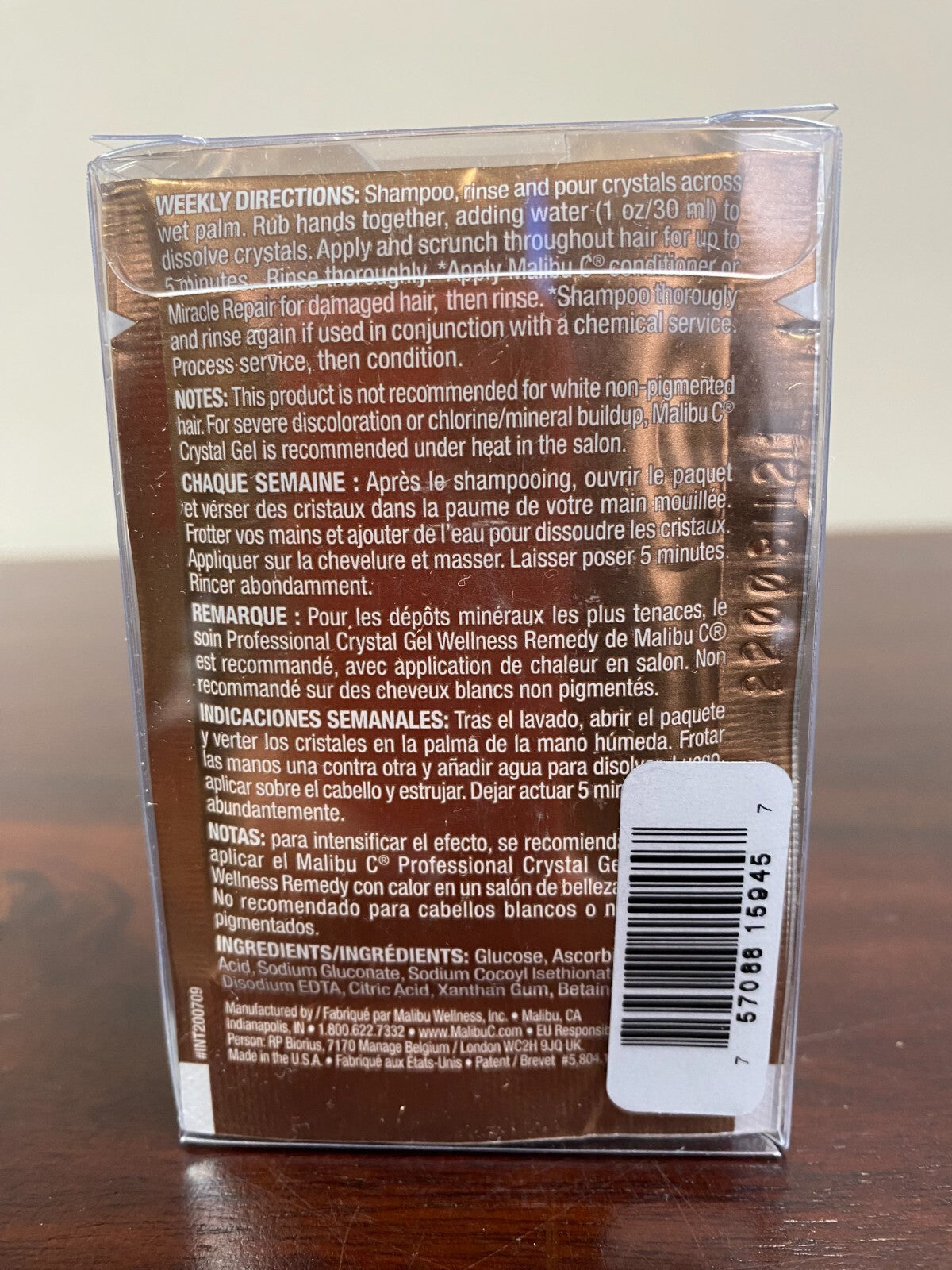 12 Pack Hard Water Demineralizer Treatments for Hair Care