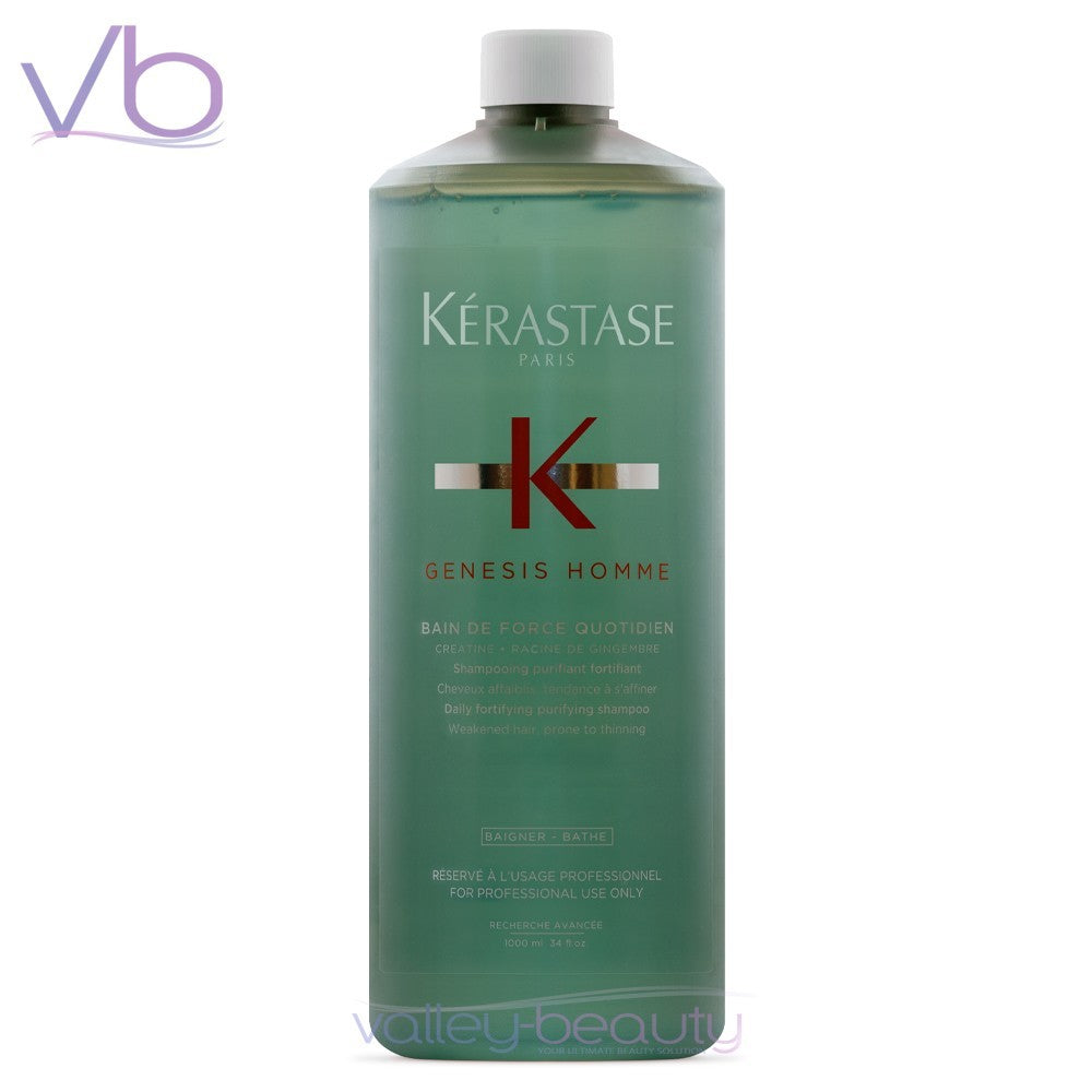 Men's Purifying Shampoo for Thinning Hair - Fortifying & Strengthening