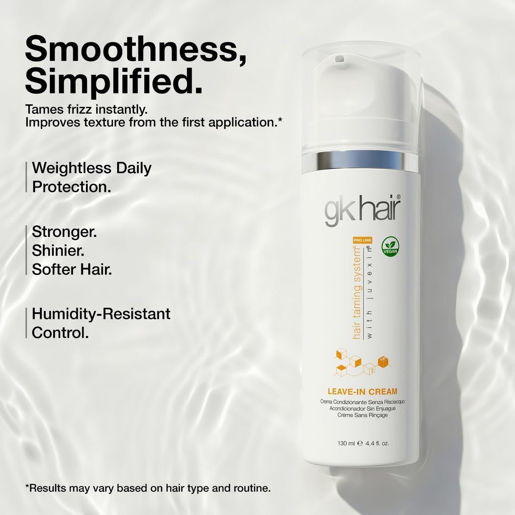 Hydrating Leave-In Conditioner Cream for Frizz Control & Smoothing - 130ml