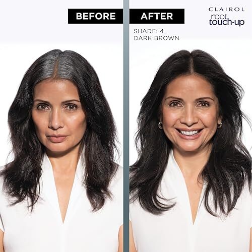 Clairol 6R Light Auburn Permanent Root Touch-Up Kit - Gray Coverage 2 Count