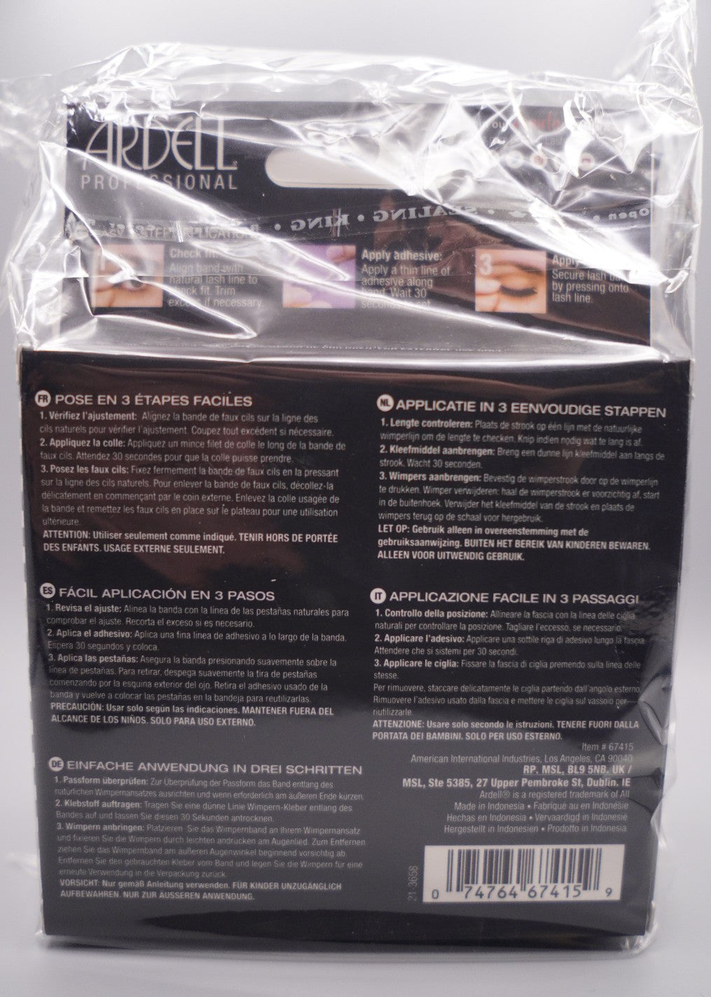 Ardell Wispies False Eyelash Set - 4 Boxes of 4 Pairs Dramatic Volume & Natural Curl