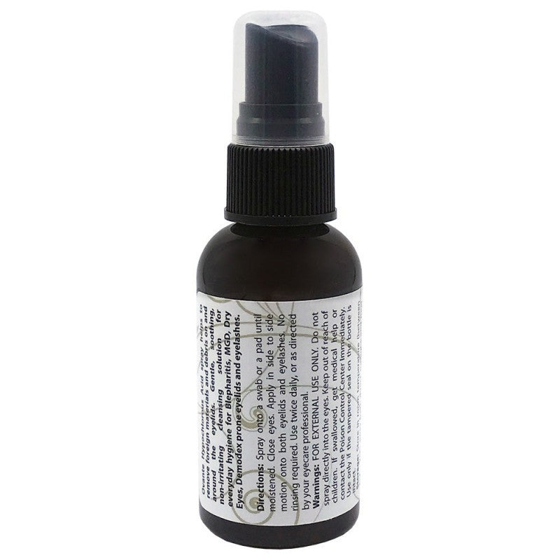 Hypochlorous Acid Eyelid Spray for Blepharitis & Itchy Lid Relief 2oz