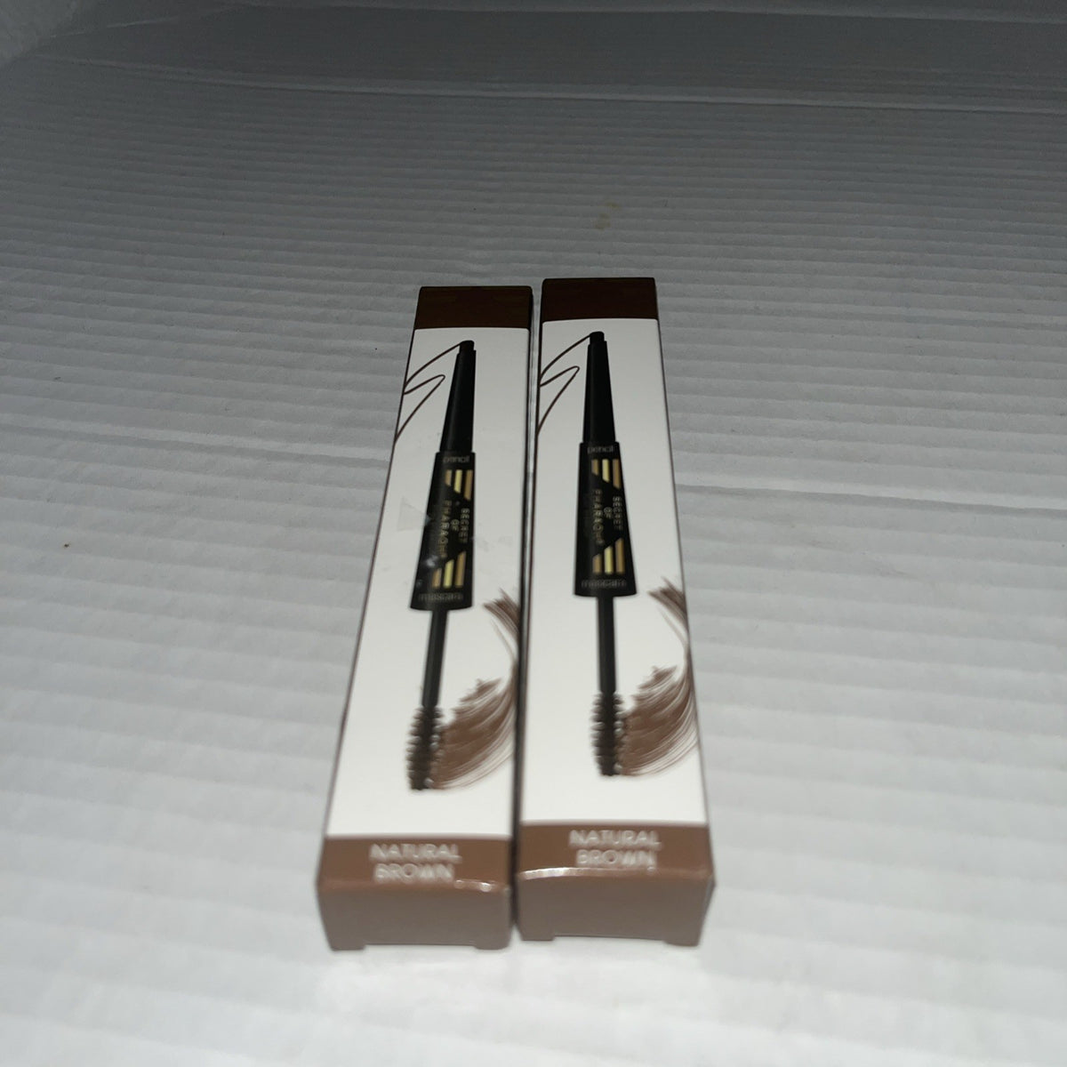 Eyebrow Pencil & Brow Mascara Duo Set - Natural Brown