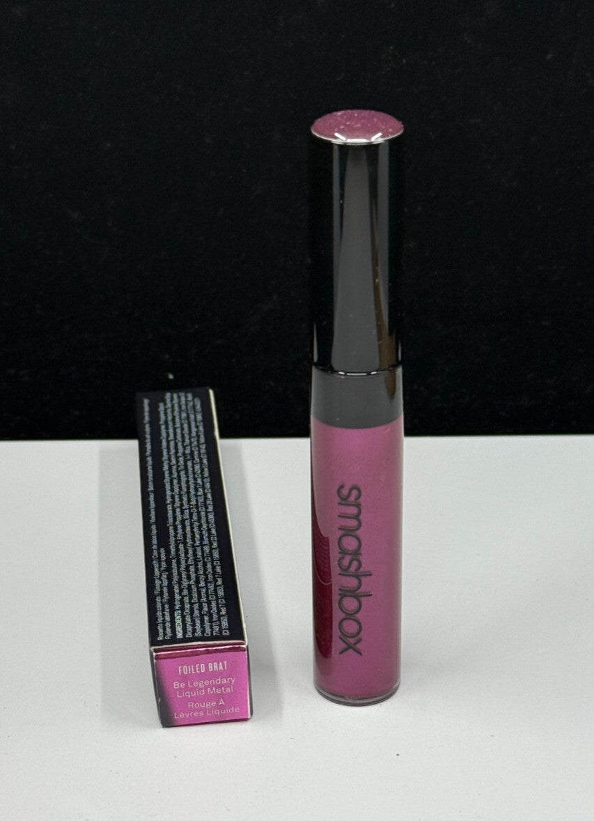 Liquid Lipstick - Smashbox Be Legendary Liquid Metal Foiled Brat 0.27 oz