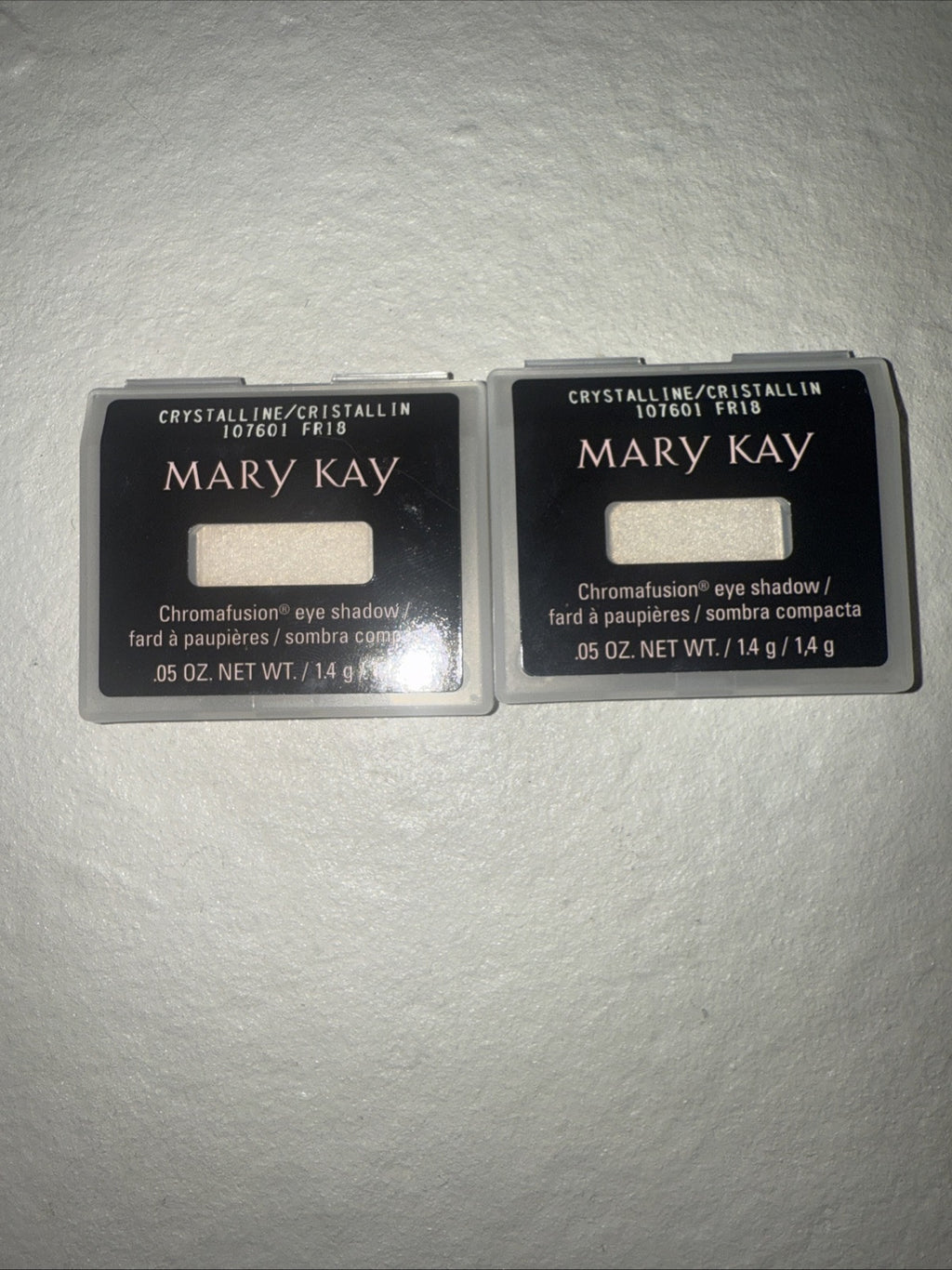 Lot of 2 Mineral Eye Shadow Crystalline - Natural Eye Makeup