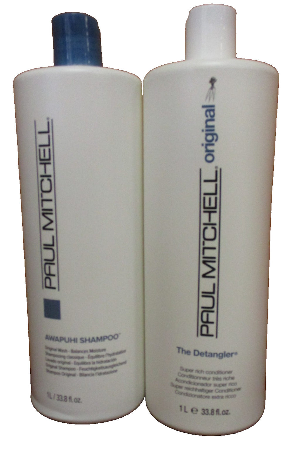 Paul Mitchell Awapuhi Shampoo & Detangler Duo 33.8 oz Hair Care Set