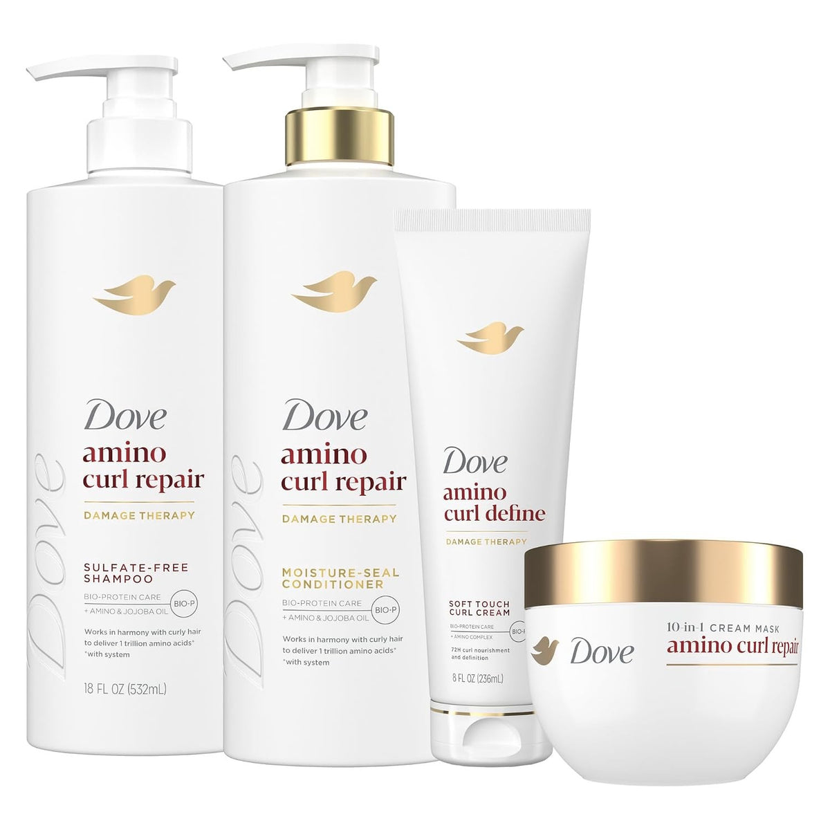 Curl-Enhancing Hair Mask Set with Shampoo Conditioner for Curly Coily Hair