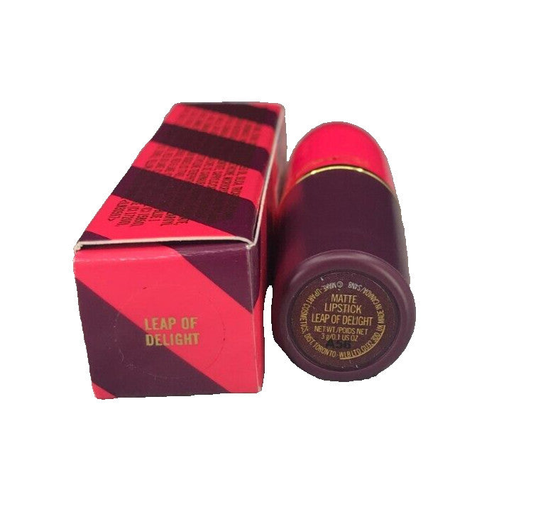 MAC Matte Lipstick Leap Of Delight - 0.1 oz / 2.8 g, New In Box