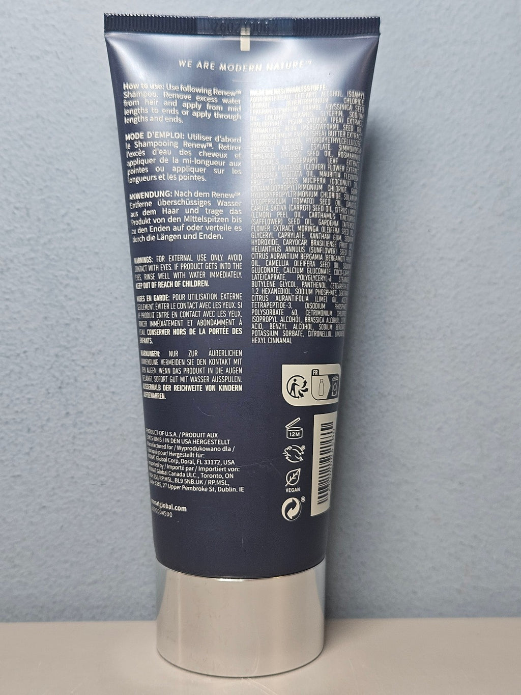 Monat Renew Shampoo & Conditioner Set - Hydrating Hair Care Duo (8oz & 6oz)