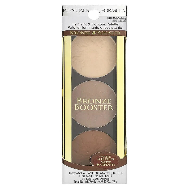 Matte Contour Palette for Face Definition & Glow Enhancement