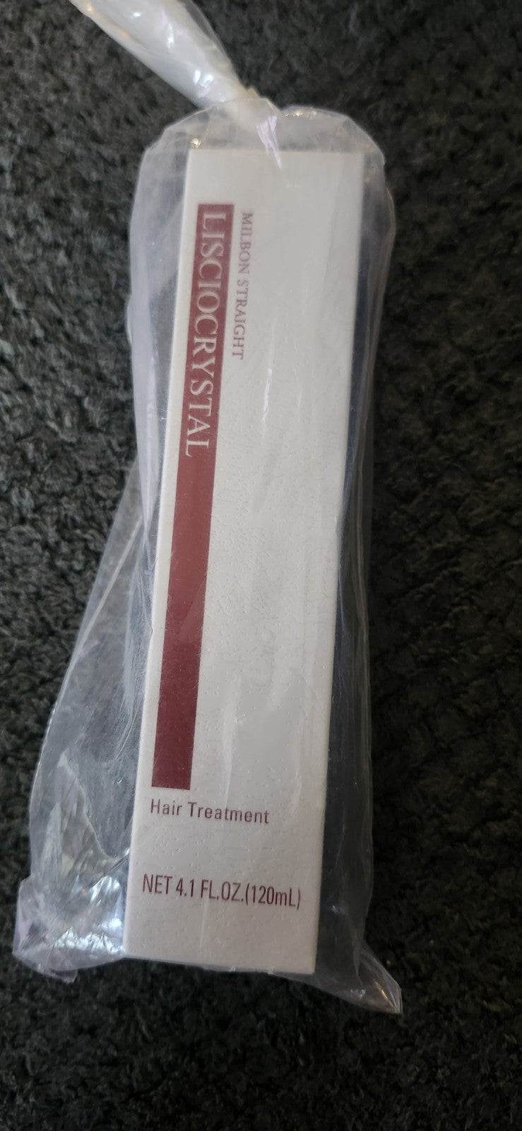 Milbon Straight Lisciocrystal Hair Treatment - Smoothing & Moisturizing 4.1 fl oz
