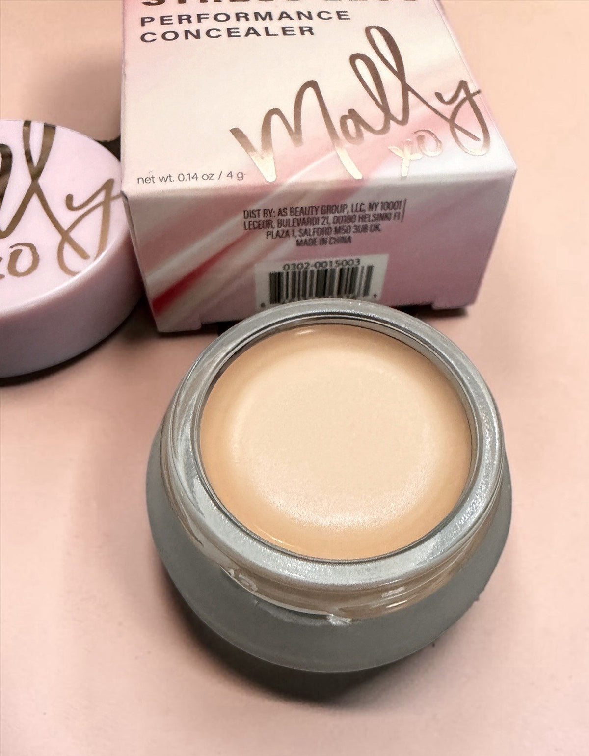 Stress Less Performance Concealer Cream - Buildable Light Coverage, 0.14 oz