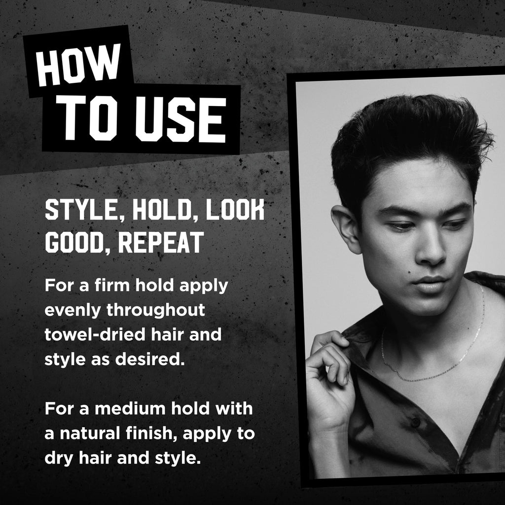 Men's Styling Paste - Matte Finish, Humidity & Frizz Control, 2.93 oz Pack of 2
