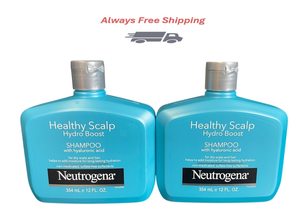 Neutrogena Hydro Boost Hydrating Shampoo for Dry Hair & Scalp - 2 Pack, 12 fl oz