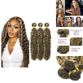 Human Hair Bundles 18 20 22 Inch Deep Wave Brazilian Virgin Hair Set