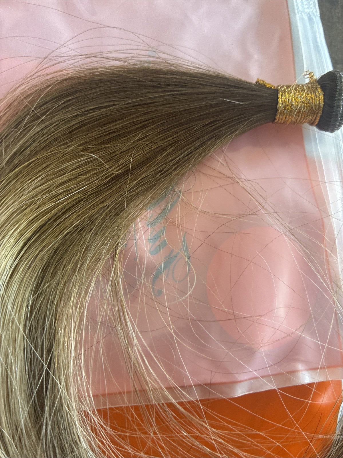 Full Shine Human Hair Extensions - Dirty Blonde 16 Inch, 25g