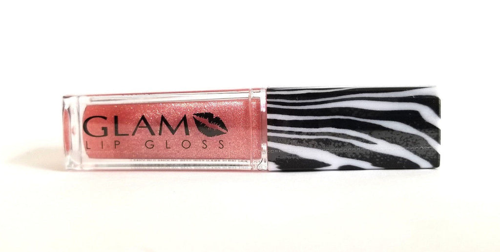 LED Lip Gloss Duo with Mirror - 2 Pack Glam Cosmetics Lip Gloss Set