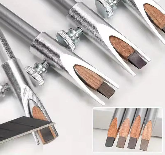 Aluminum Eyebrow Pencil Sharpener for Makeup Tattoo Microblading Supplies