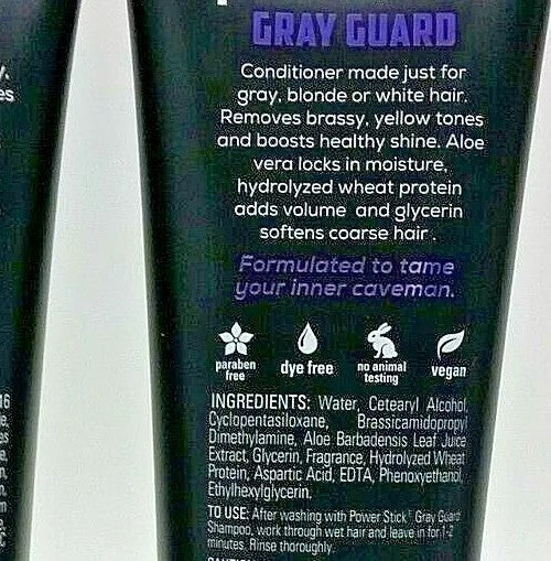 Gray Guard Conditioner for Coarse Gray Hair - 6.5 oz Pack of 4