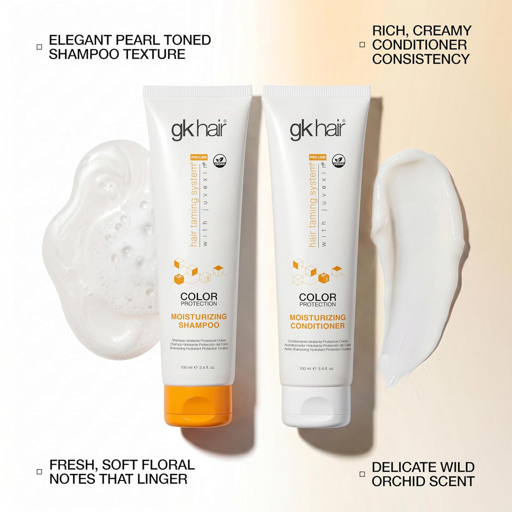 Travel Size Curly Hair Shampoo & Conditioner Set for Color Protection