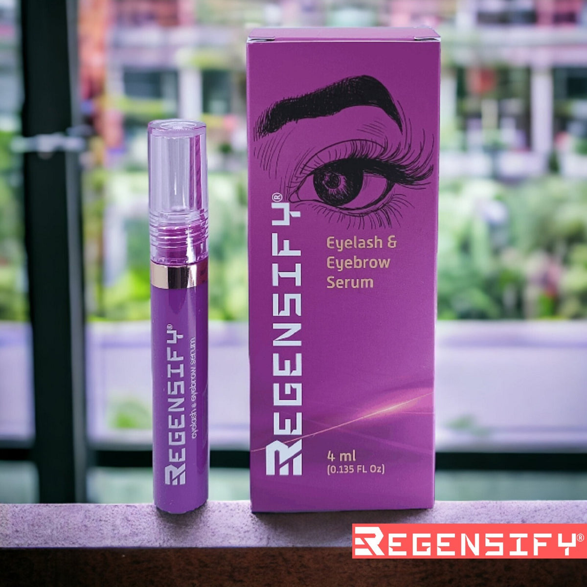 Eyelash & Eyebrow Growth Serum with Capixyl 5% - Thicker, Longer Lashes & Brows