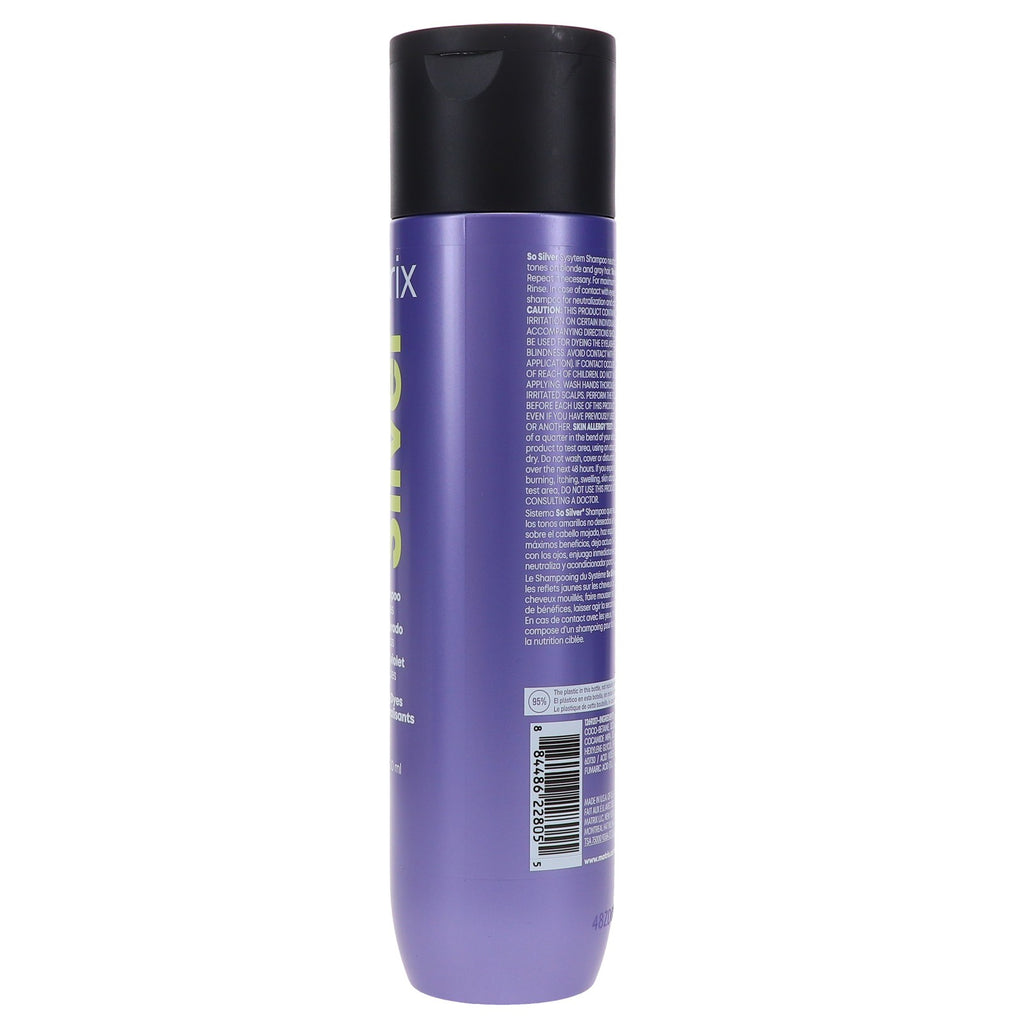 Silver Hair Shampoo for Blonde & Gray Tones - 10.1 oz Salon Quality