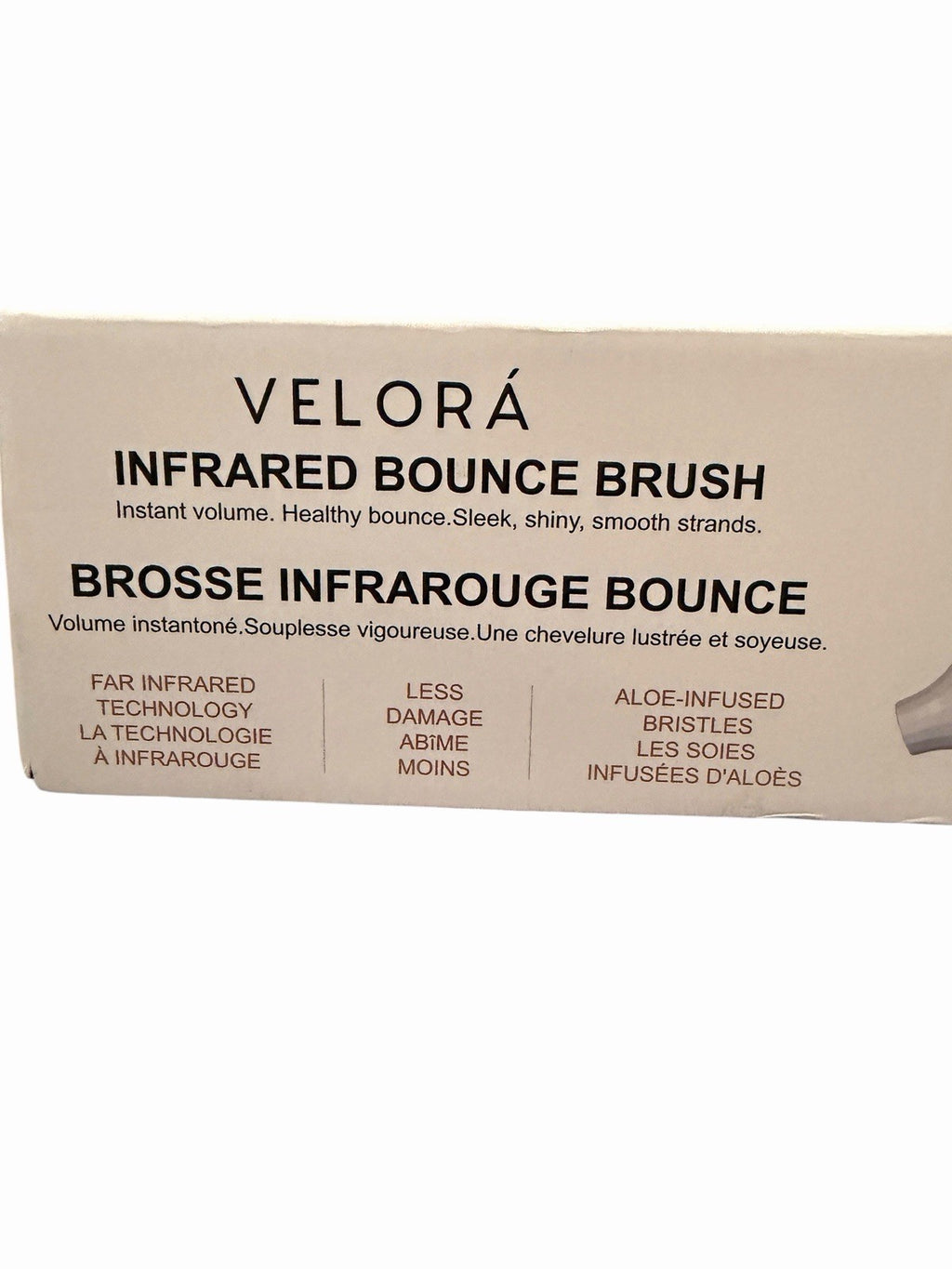 Infrared Hot Air Hair Brush for Volume & Shine - Velora Bounce Brush