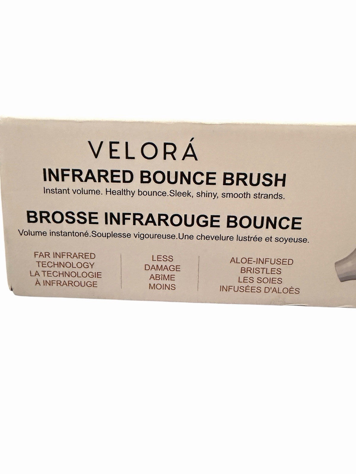Infrared Hot Air Hair Brush for Volume & Shine - Velora Bounce Brush