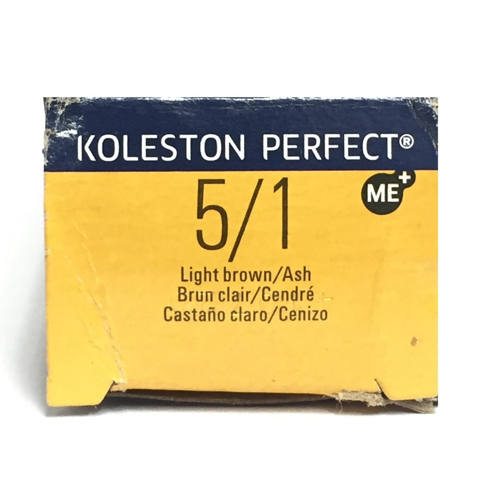 Wella Koleston Perfect Light Brown Ash Hair Color Dye - 2 oz