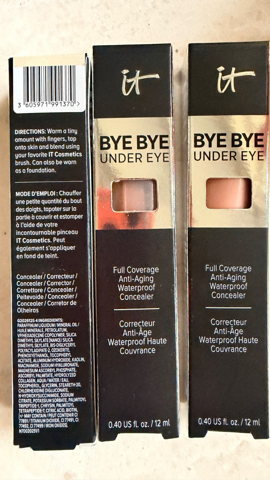 Full Coverage Concealer for Dark Circles & Blemishes - Waterproof & Long-Lasting