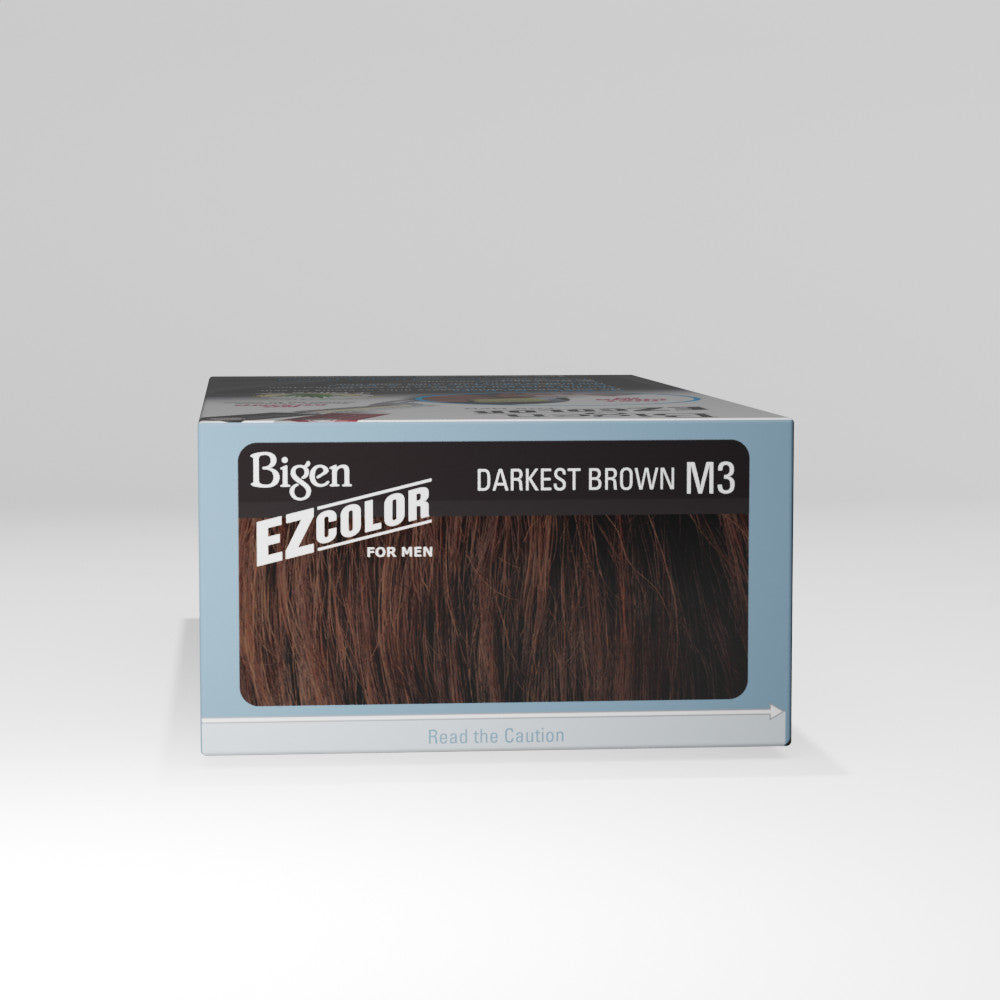 Men's Hair & Beard Color Kit - Darkest Brown 2 Pack - No Mess, Gentle Formula