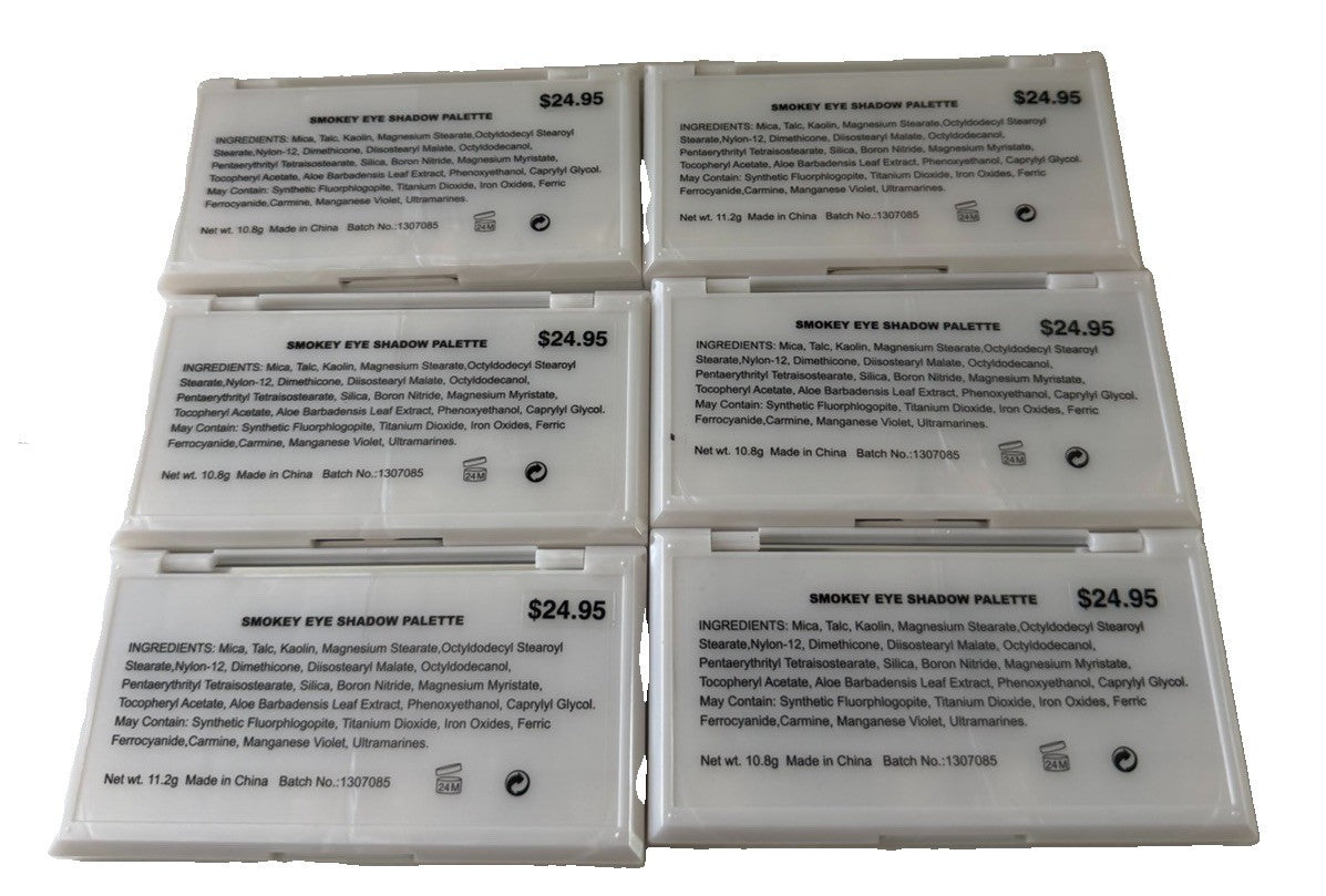 Reign Smokey Eye Shadow Palette Set of 6 – 10.8g Each, Eye Makeup Kit