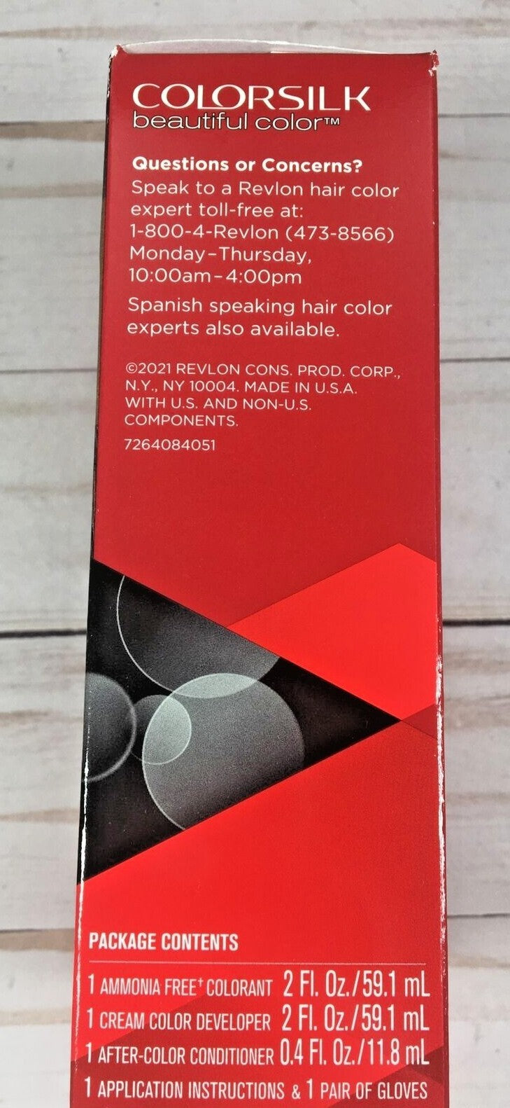 Revlon Colorsilk Light Brown Hair Color #51 - Ammonia-Free with Keratin, Pack of 2