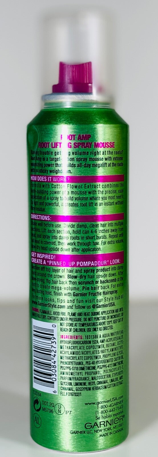 Garnier Root Lifting Spray Mousse for Volume & Extreme Hold - 2 Pack
