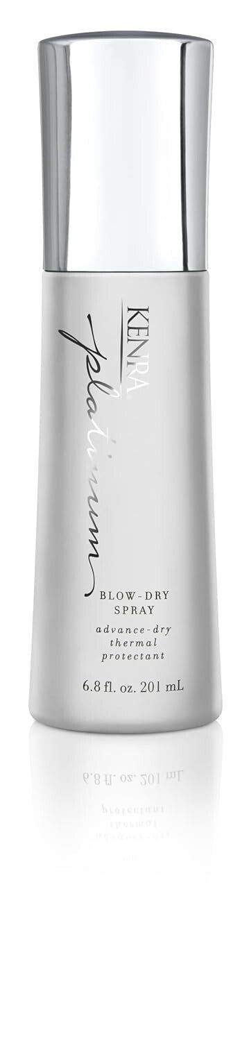 Kenra Platinum Blow-Dry Spray - Heat Protectant, Detangles & Smoothers - 6.8oz, Pack of 4