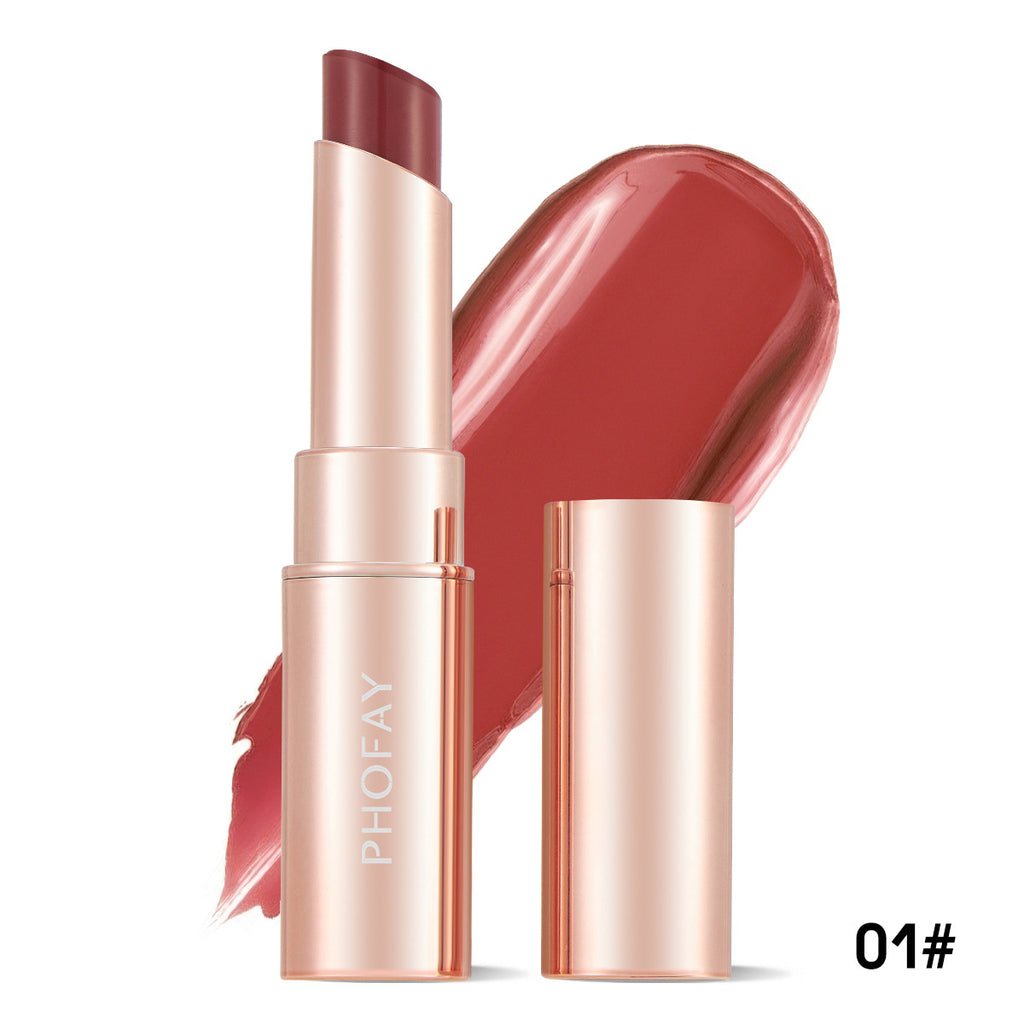 Hydrating Lipstick with Long-Wear Formula - Moisturizing Lip Color