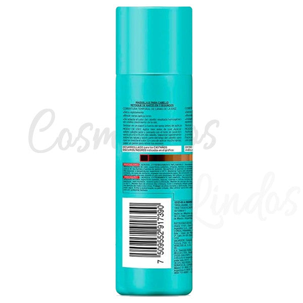 L'Oréal Magic Retouch Hair Root Concealer Spray Black - Total Gray Coverage, 3 Bottles