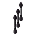 Eye Shadow Applicators Double-Ended Makeup Tools 3 Pack