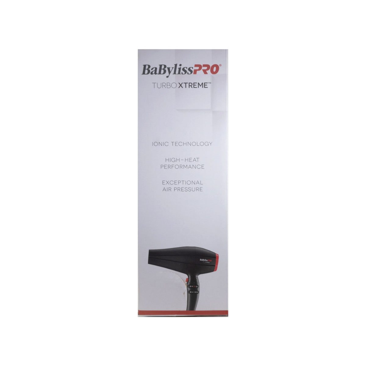 Professional Turbo Xtreme Hair Dryer 1875W with Ion Generator - Black