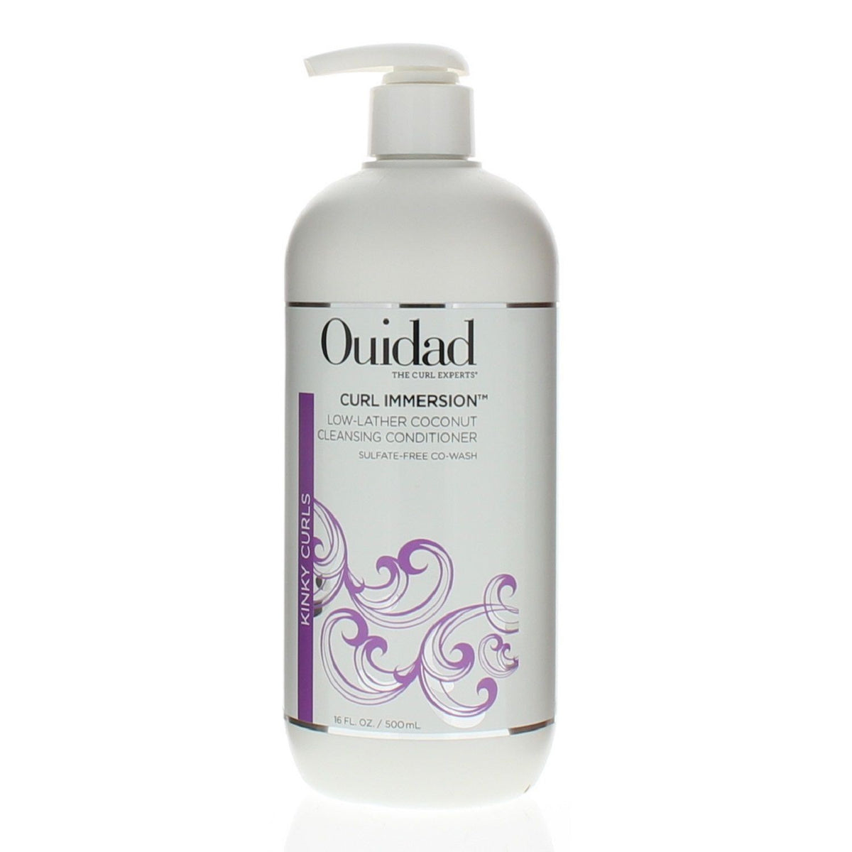Ouidad Curl Immersion Coconut Cleansing Conditioner 16oz Low-Lather Hair Care
