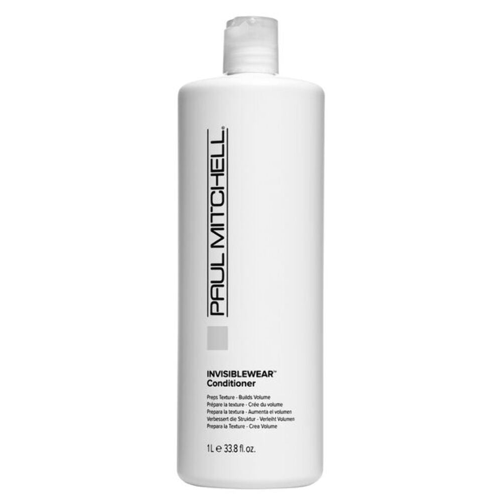 Paul Mitchell Invisiblewear Conditioner Liter - Lightweight Hair Hydration & Volume