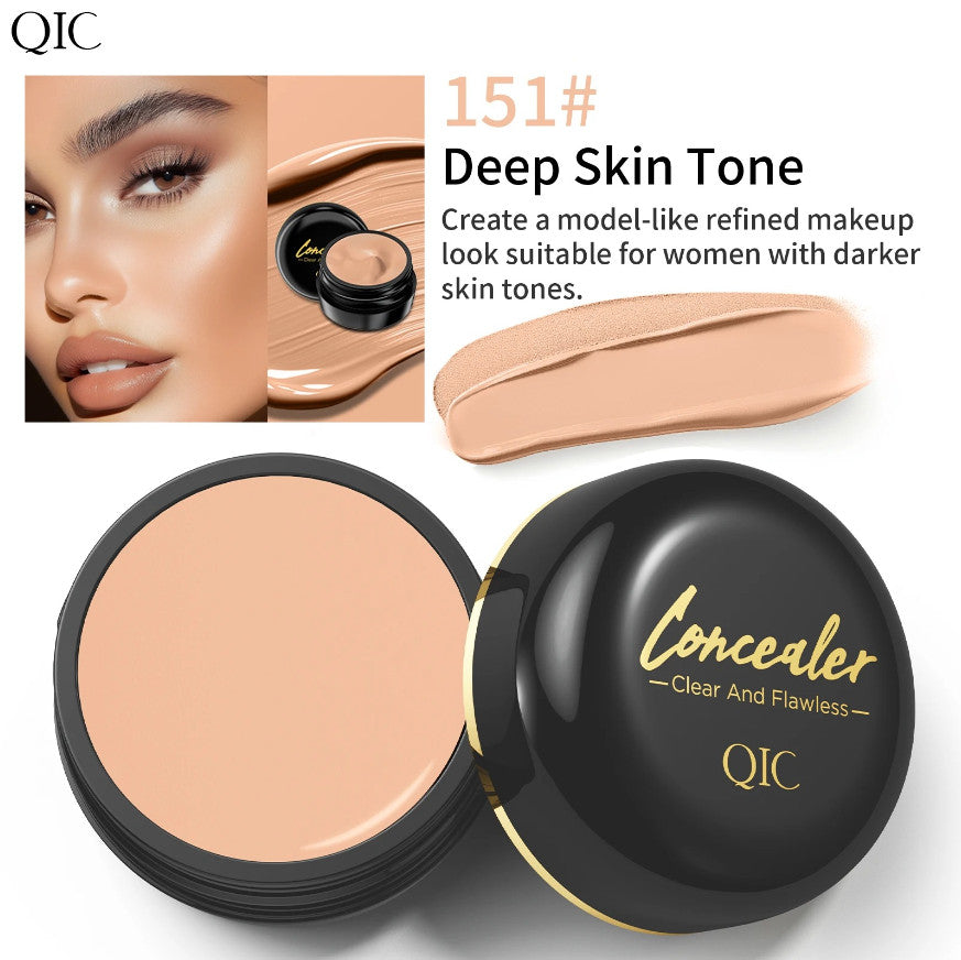 Waterproof Full Coverage Concealer for Tattoos & Scars – Natural Finish