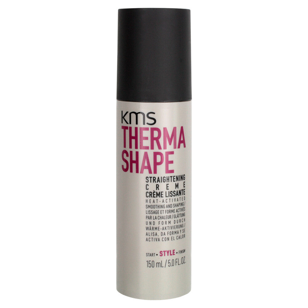KMS Therma Shape Straightening Creme 5 oz for Blow-Drying & Heat Styling