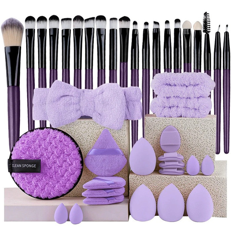 20-Piece Makeup Brush Set for Eyeshadow, Foundation, Powder & Blending