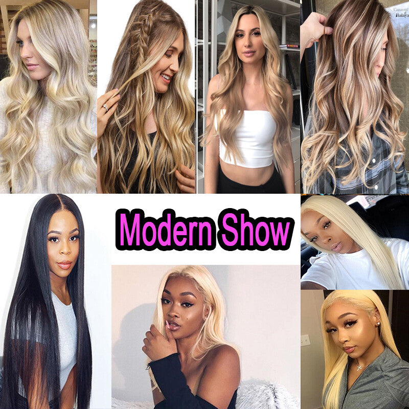 Remy Human Hair Clip-In Extensions Full Head - Thick & Natural Look