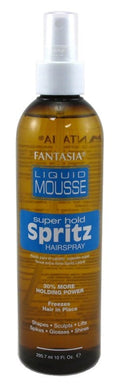 Fantasia Super Hold Liquid Hair Mousse Pump Pack - Shapes, Lifts & Freezes Hair
