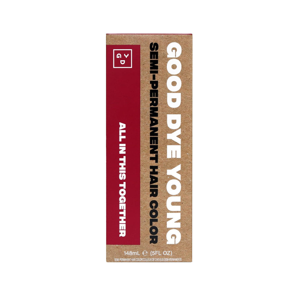 Semi-Permanent Hair Dye Burgundy - Vegan & Cruelty-Free Hair Color