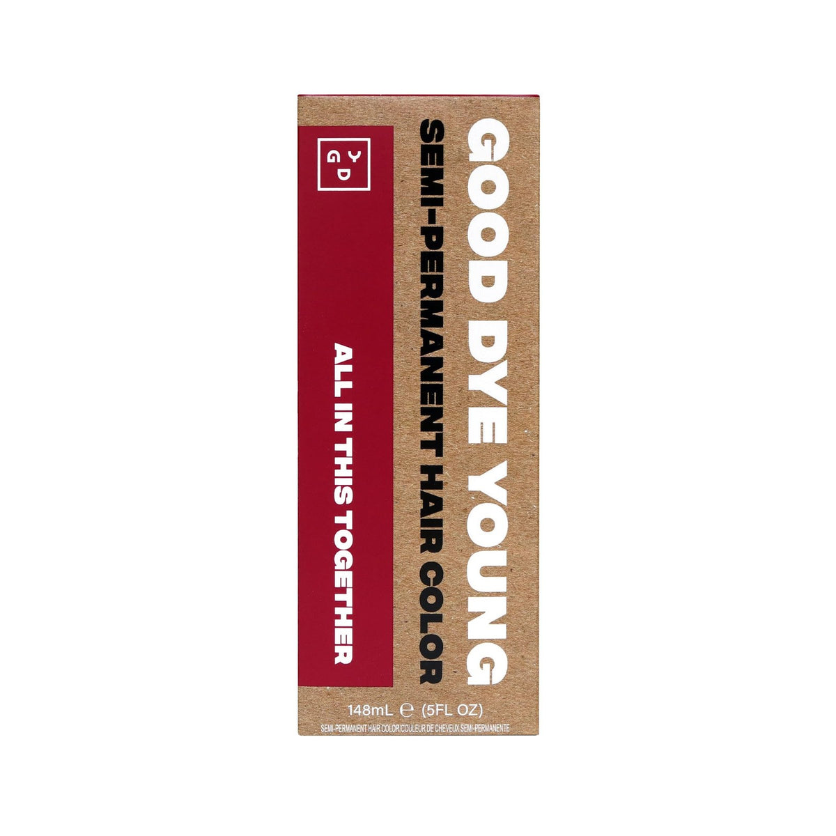 Semi-Permanent Hair Dye Burgundy - Vegan & Cruelty-Free Hair Color